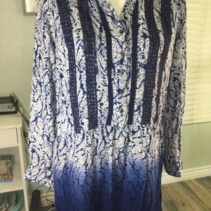 Dress Tie Dye Blue XS